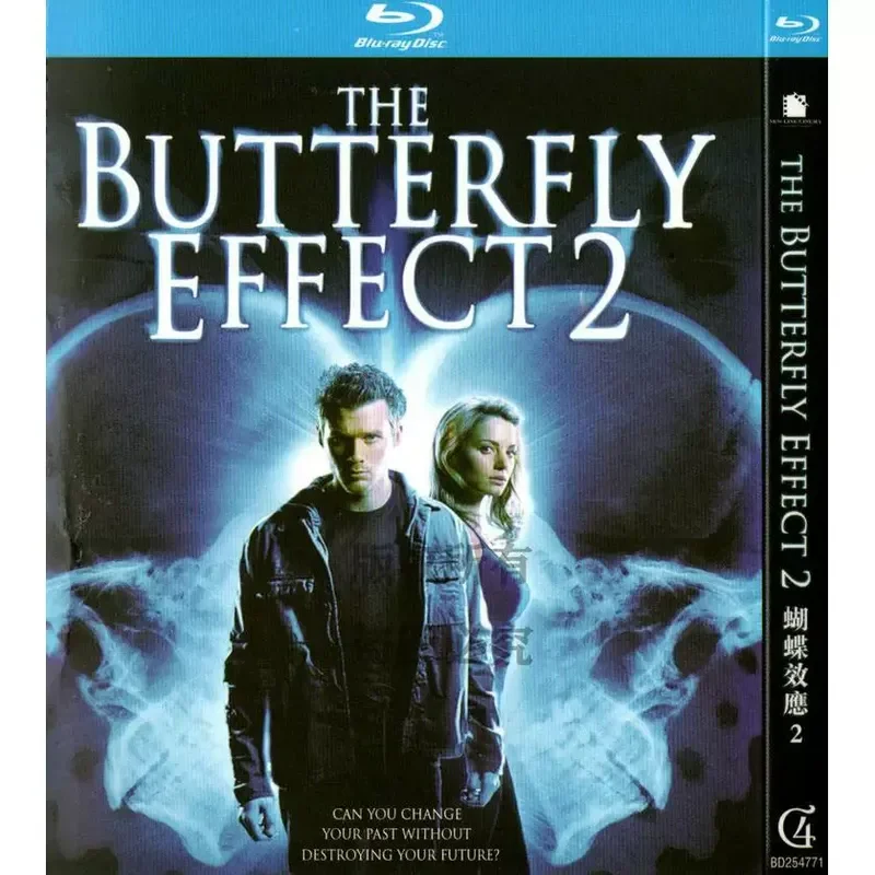BD Blu-ray Sci-Fi Thriller Butterfly Effect 1-3 High Definition 3 Discs