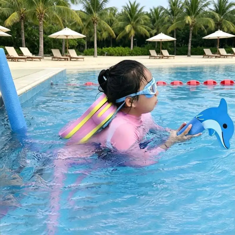 動物の頭の柔らかい泡の水泳フロートのおもちゃが付いている軽量のプール-ヌードル