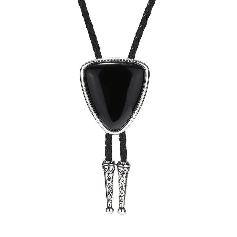 The large triangular stone Bolo tie