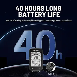 Computador de bicicleta gps igpsport bsc100s ciclo velocímetro sem fio cronômetro digital ciclismo odômetro computador ciclismo 10 principais vendas relógio corrida com gps - №1