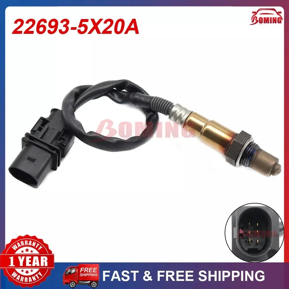 

22693-5X20A Новый автомобильный датчик соотношения воздуха и топлива O2, кислородный лямбда, подходит для Toyota Hyundai Infiniti Land Rover Nissan Suzuki