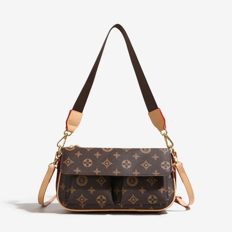 حقيبة كتف نسائية ذات علامة تجارية فاخرة - حقيبة يد كروس من الجلد الناعم مع سحر قابل للفصل، محفظة سهرة أنيقة للسيدات #5