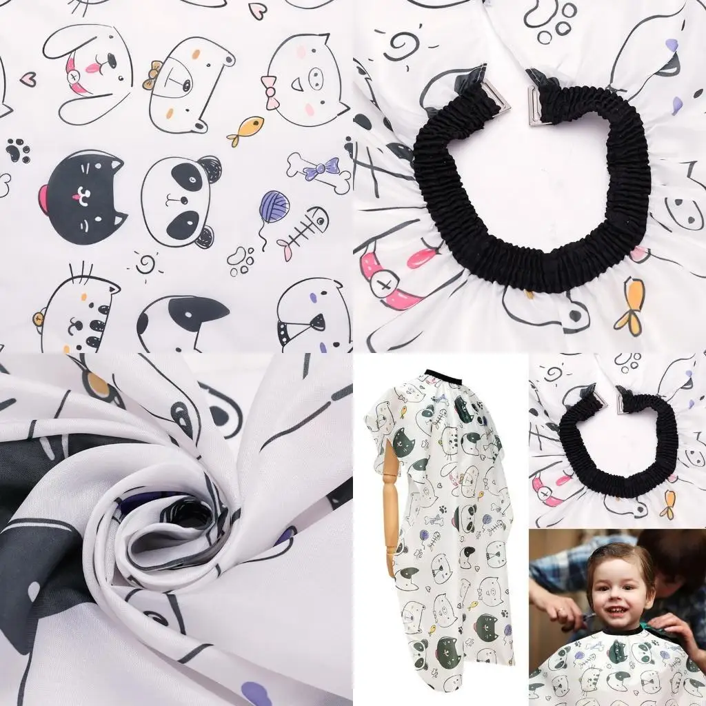 

Easy Cleanings Kids Hairstyling Kids Haircut Adjustable for Securely Fit Haircutting B95B