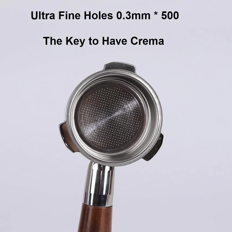 51Mm Bottomless Portafilter 3 Ears Compatible For Wirsh Home Barista Plus/CASABREWS Espresso Machine 20 Bar CM5418