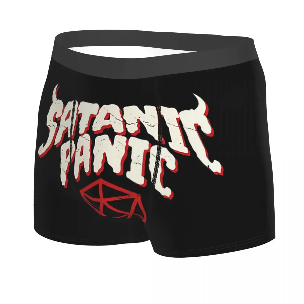 Satanic Panic Man's Boxer Briefs DnD Game Highly Breathable Underwear High Quality Print Shorts Birthday Gifts