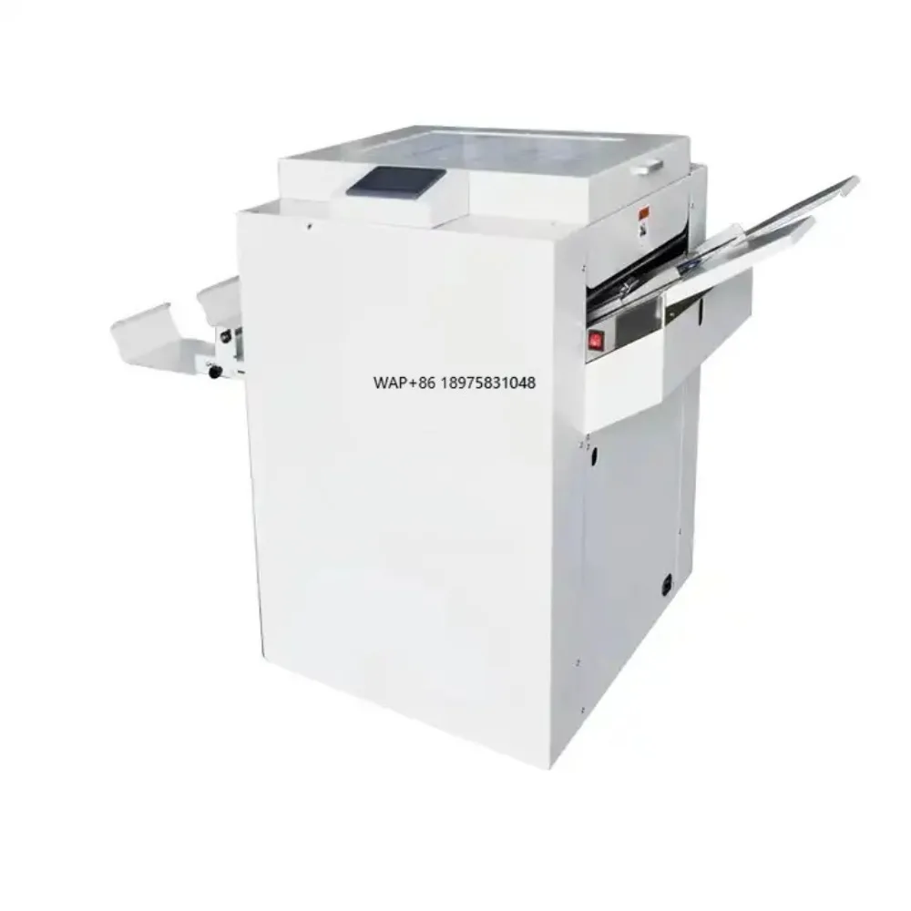 Quality Roller Collator Value High Speed Manual Paper Binding Folding Machine Booklet Maker
