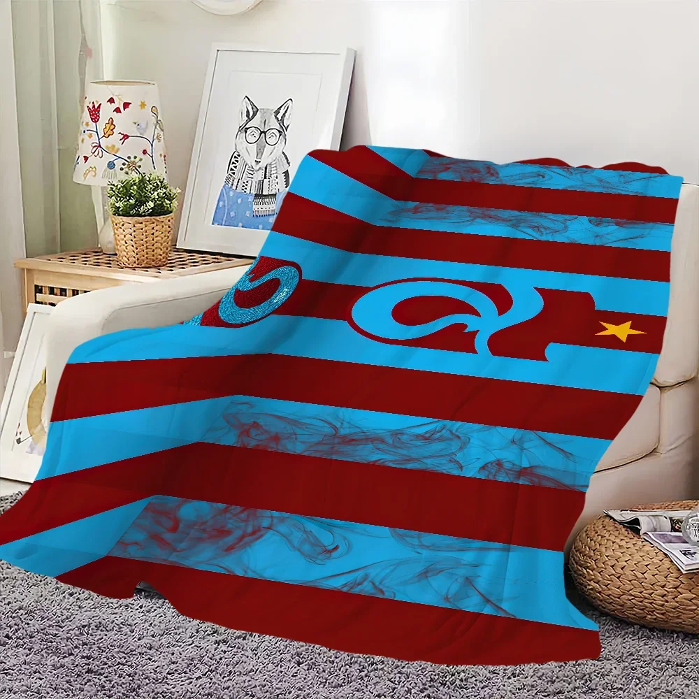 

Trabzonspor FC Soccer Club Blanket Soft Plush Warm Comfort SkinFriendly Perfect for Sofa Living Room Office Bedroom