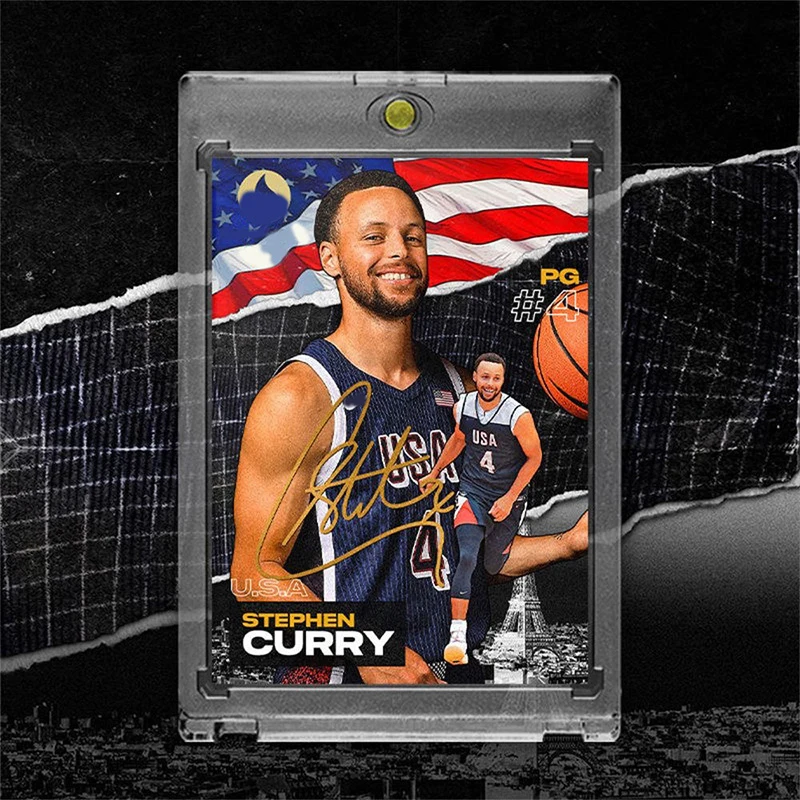 Panini High Imitation Star Card James Durant Curry Collectible Cards Christmas Birthday Present signature Brick card tripod