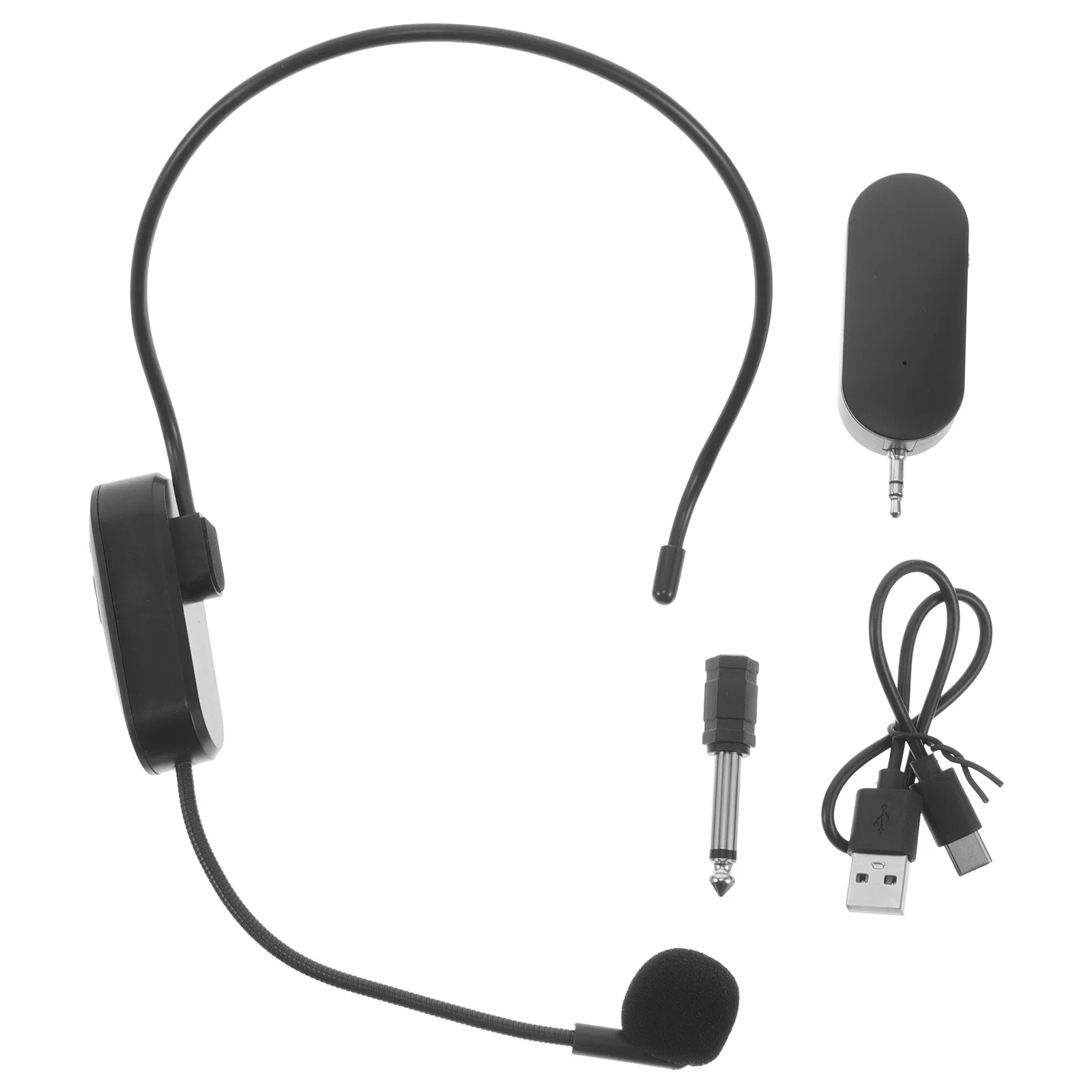 

1 Set Wireless Head-Mounted Microphone Comfortable Fit for Teaching Speaking Performances Classroom Mic Professional Wireless