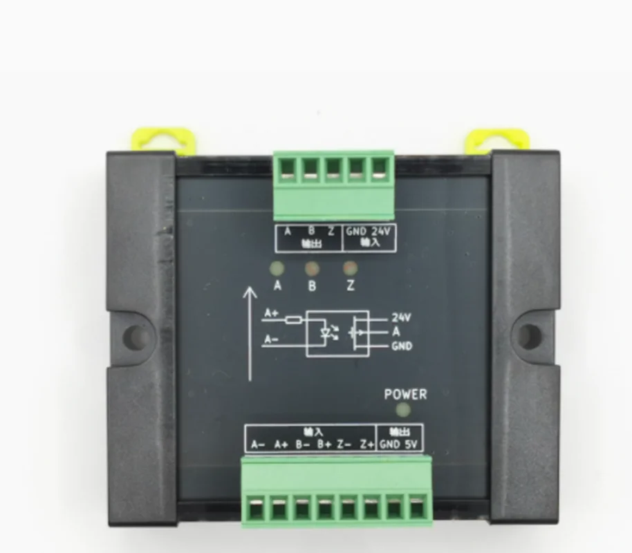 

Differential to collector servo encoder signal converter 5V to 24V differential to single ended NPN PNP module