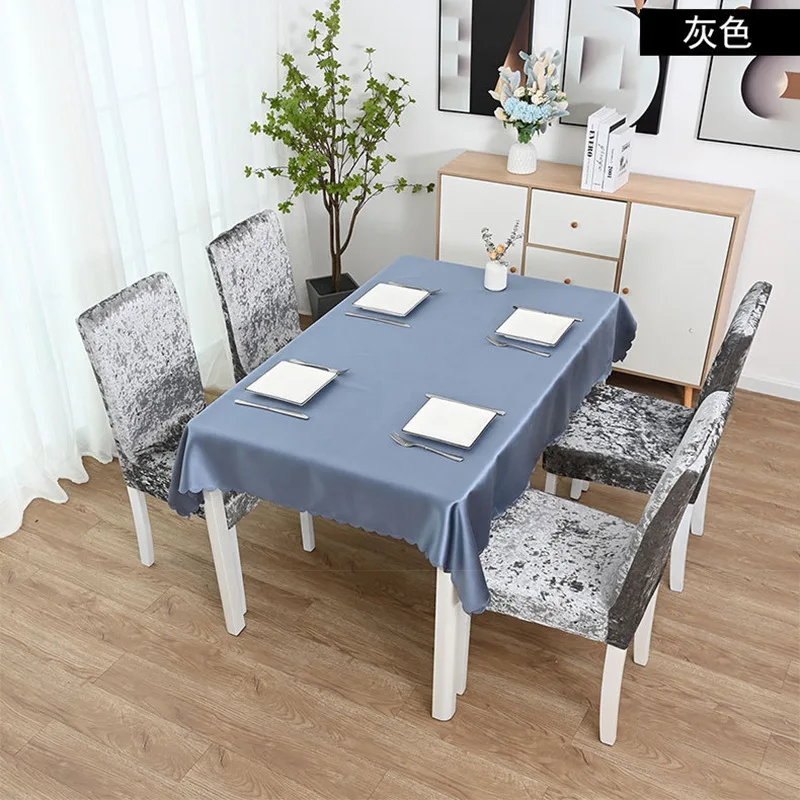 호텔 가정용 다이닝룸용 탄성 의자 커버, 올 인클루시브 노 방수, 탈착식 부드러운 방진 골드 다이아몬드 벨벳