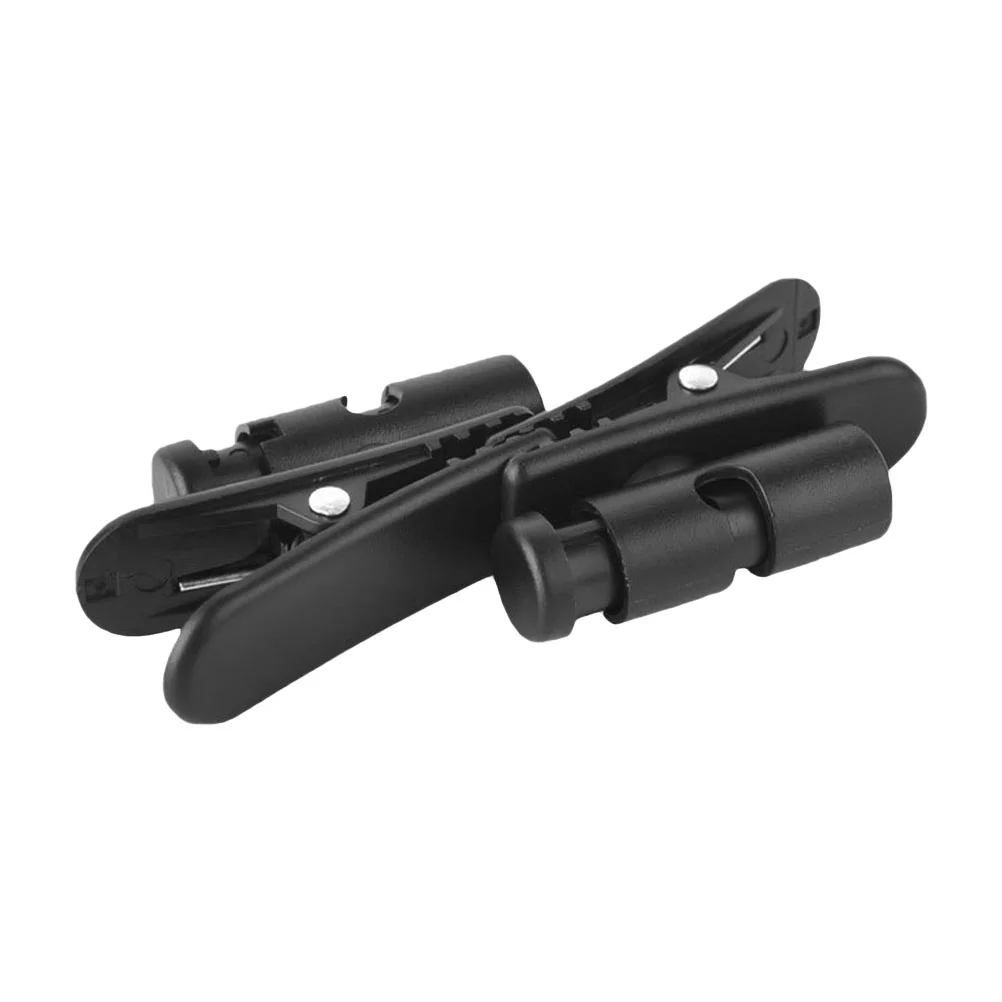 2 Pcs Headphone Cable Clip Headset Cord Clips ABS Earphone Holders Stand Wire Simple Microphones Clamps