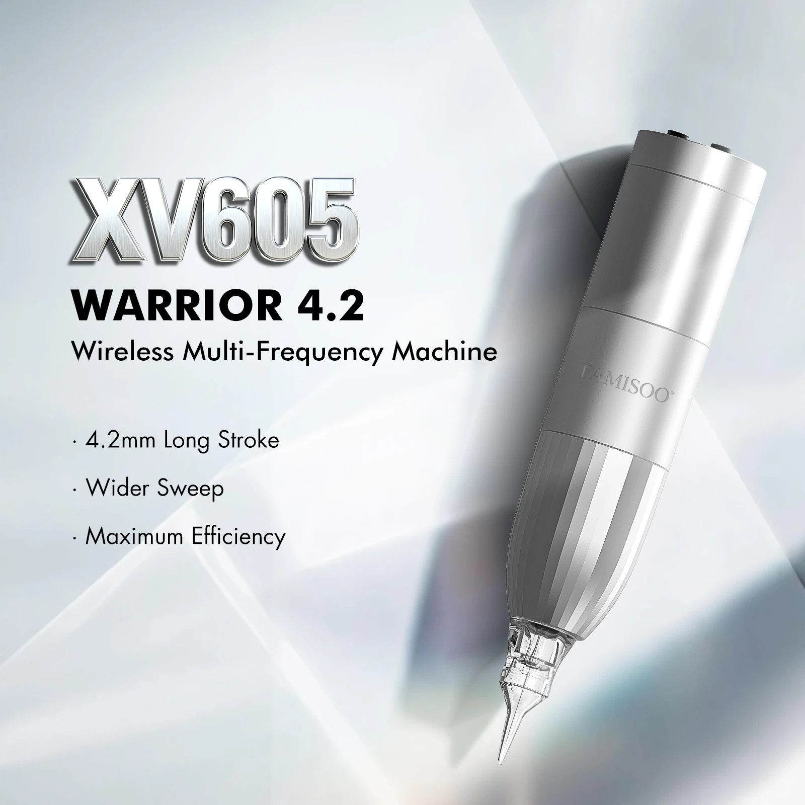 FAMISOO Pro Wireless Permanent Makeup Machine Professional Tattoo Pen 1800mAh Long-Lasting Battery for SMP Eyebrows Lips & Body