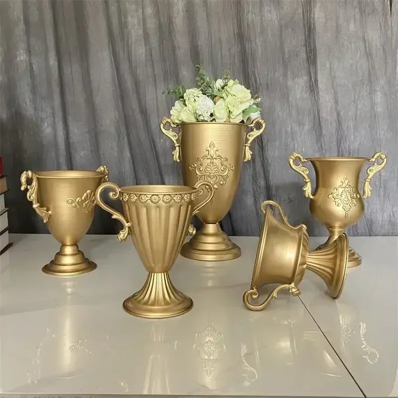 Vintage Goblet Flower Vase 4