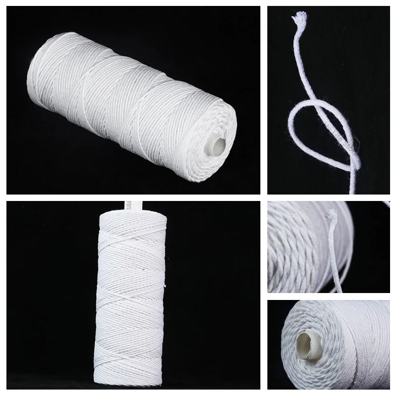 1 Piece Cotton Woven Candle Wick DIY Handmade Candle Making Supplies Mold Candle Accessories Home Lighting Oil Wick