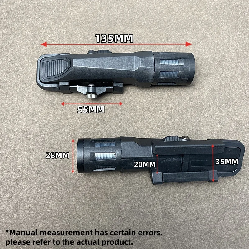 Sotac WMLx Gen2 Tactical Flashlight, WML-X 800 Lumens, Strobe/Constant/Momentary Weapon Light for AR15 Picatinny Rail