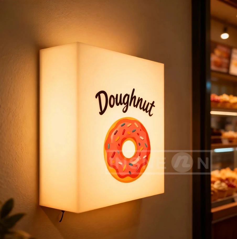 Custom Led Light Signs Metal Sign Personal Design Signage Waterproof Wall Decorations Neon Business Acrylic Logo Bright Home Box