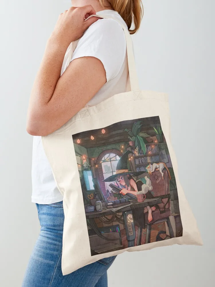 Behind Schedule Tote Bag Women's shopper canvas tote bags bags luxury women canvas tote bag