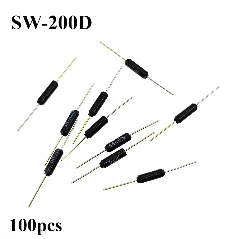 

100PCS Highly Sensitive Vibration Sensor Vibration Switch SW-200D SW200D