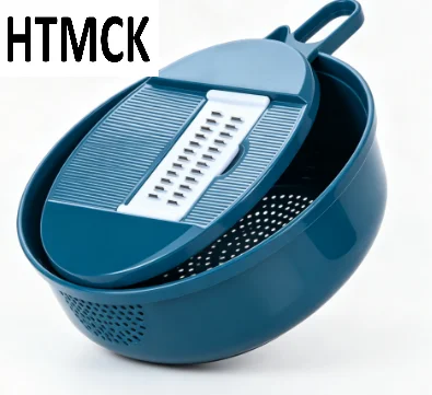 Multi-Functional 9-in-1 Vegetable Cutter Potato Manual Slicer Shredder Grater Kitchen Accessories Tool