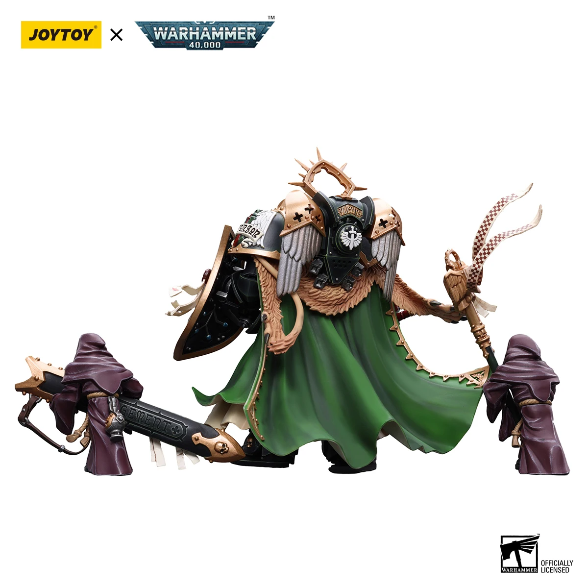JOYTOY Warhammer40K 1/18 Action Figure Dark Angels Primarch Lion El‘Jonson Anime Figurine Joint Movable Model Toy Birthday Gifts view 3