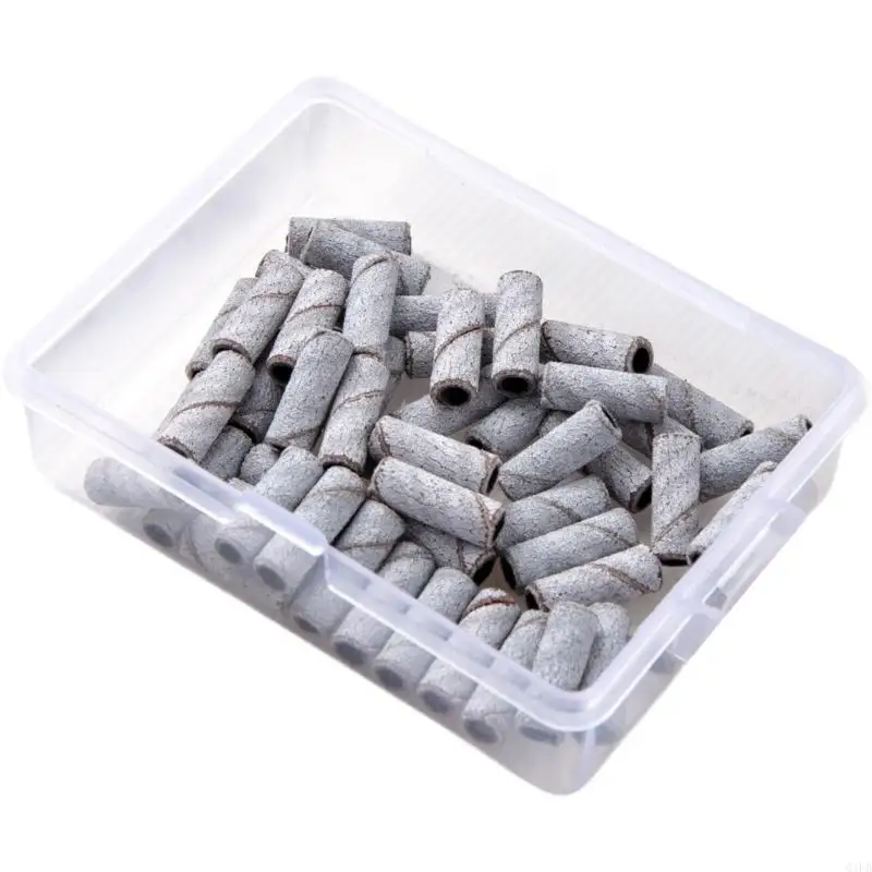 Q1FBスモールサンディングバンド80/120/150/180/240グリッツネイルドリルサンディングバンドのグリッツアクリルネイルズアクセサリー用サンディングバンド