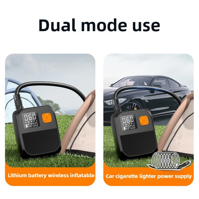 مضخة كهربائية ذكية 25PSI SUP مضخة 8000mAh التضخم مجداف مجلس مضخة لقوارب الكاياك أجنحة الرياح SUPs خيمة فراش ضاغط الهواء #6