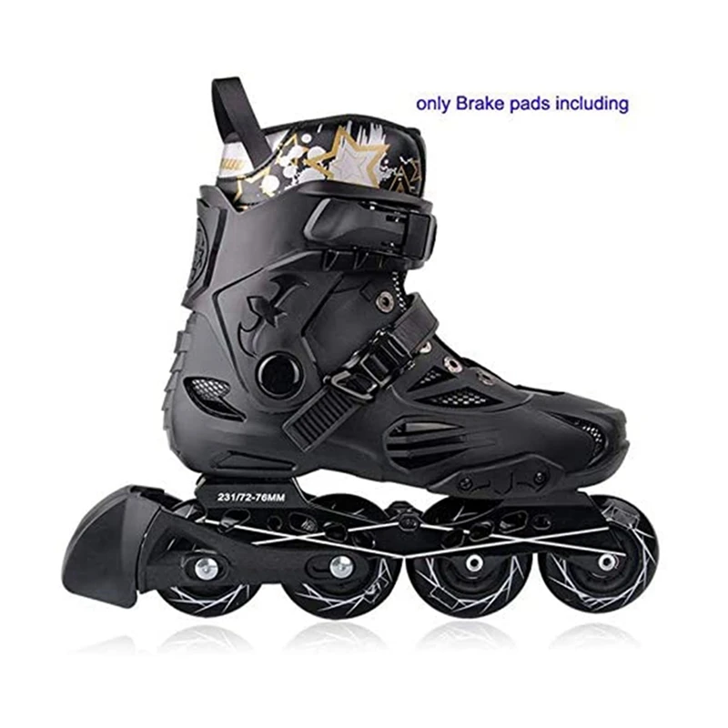 3x Universele Rolschaatsen Remmen Pads Volwassen Inline Rolschaats Schoenen Schaatsen Remmen Blok Pad Remmes Accessoires