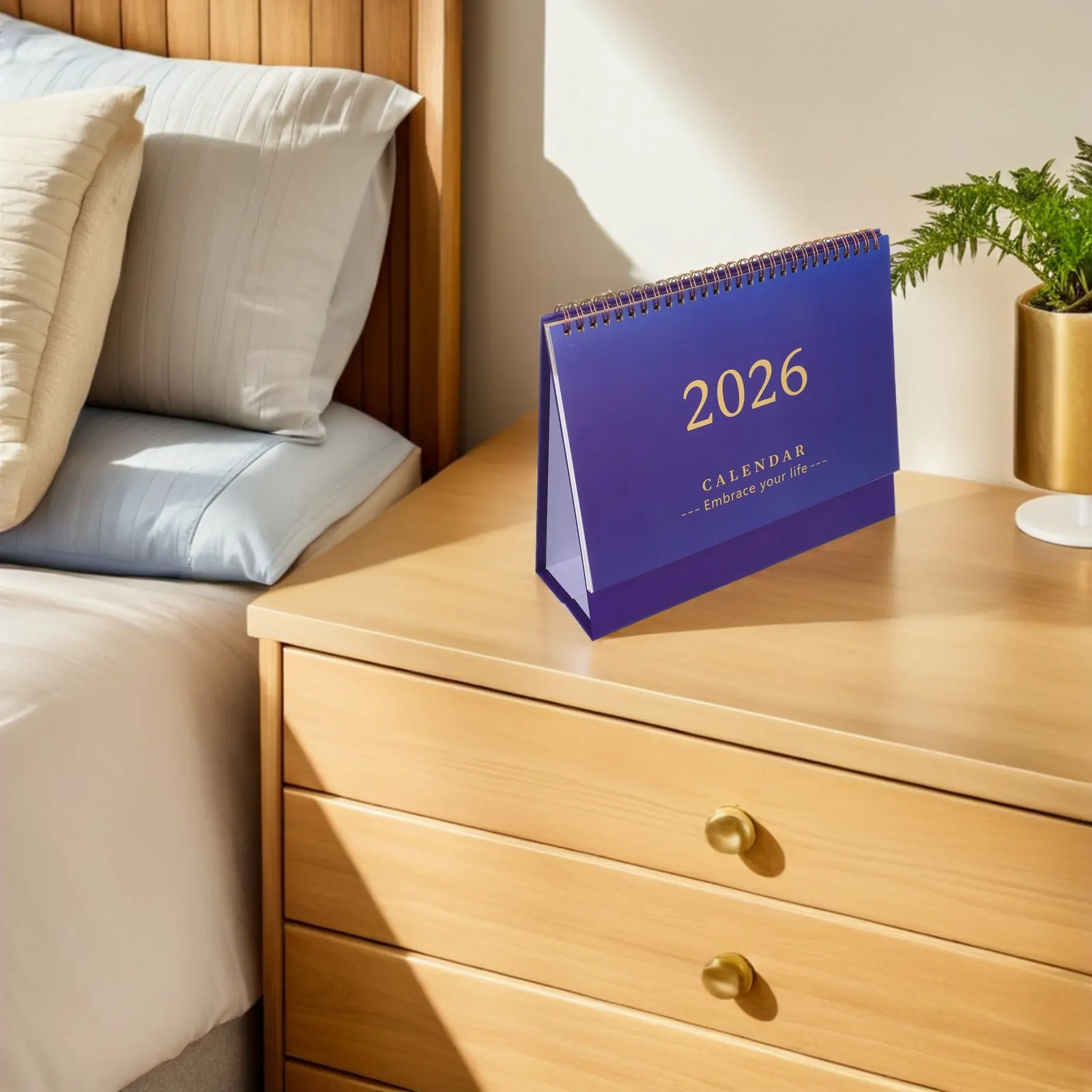 

Настольный календарь-планер на 2026 год с откидными страницами, на спирали, ежедневный и ежемесячный, для офиса, дома, школы, расписание занятий, календарь-тент