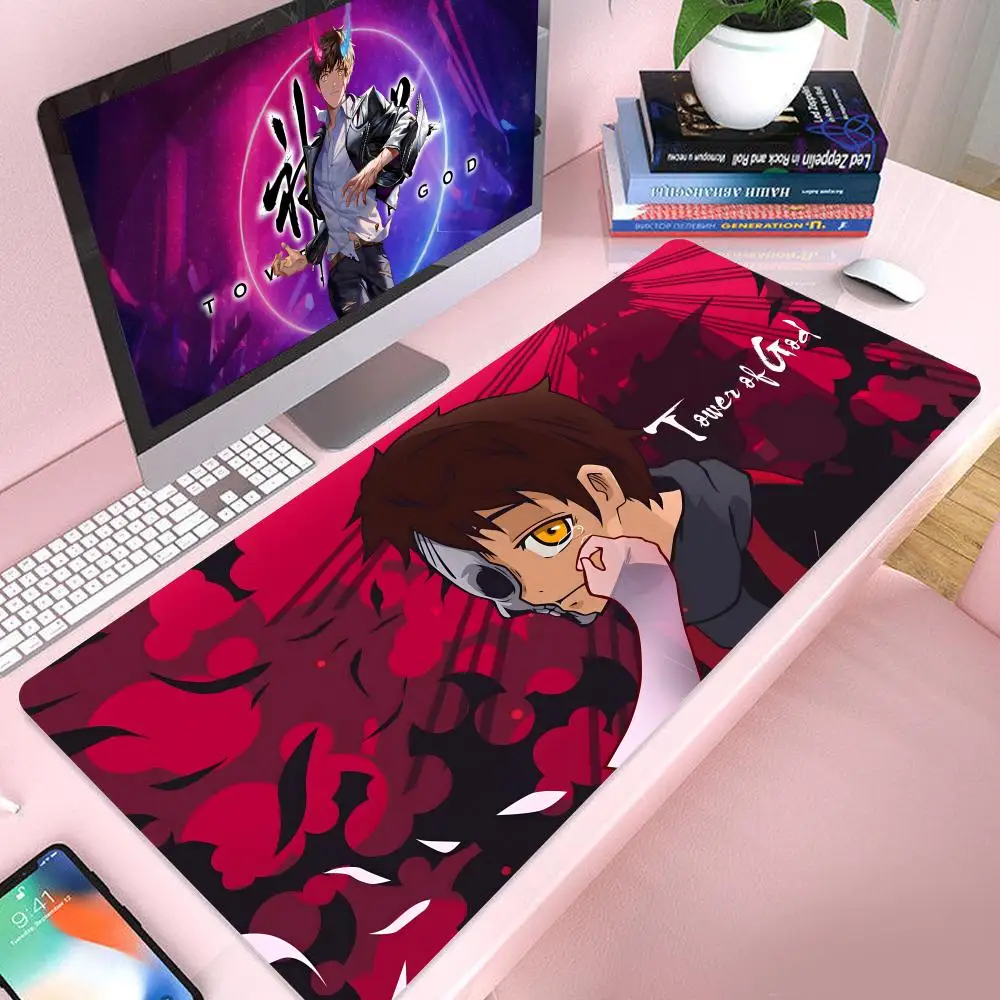 Tower of God Anime Mat Table PC Pads Mouse Computer XXL Mats Desk Pad Mousepad Office Large Keyboard Game Rug Big