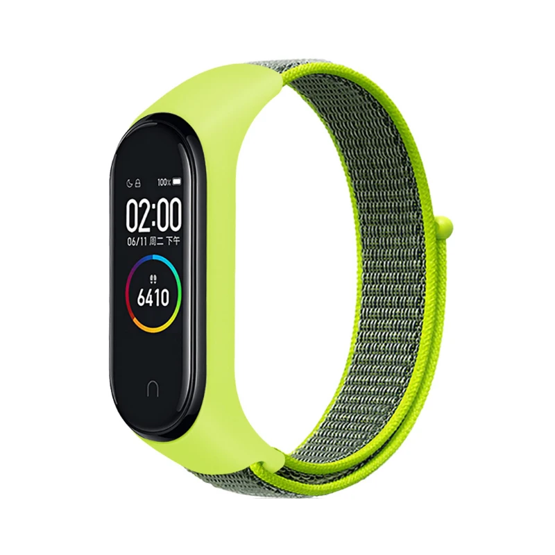 Nylon armband voor Mi Band 8 9 10 band sporthorloge riem Pulsera Correa voor Miband 7 6 5 polsband voor Mi Band 4 3 armband
