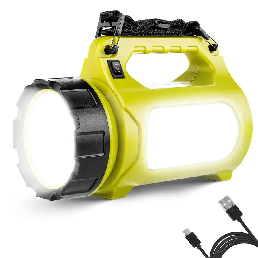

Rechargeable LED Lantern, Camping Essentials, 1000LM, 5 Light Modes, Power Bank, IPX4 Waterproof, Lantern Flashlight for Hurrica