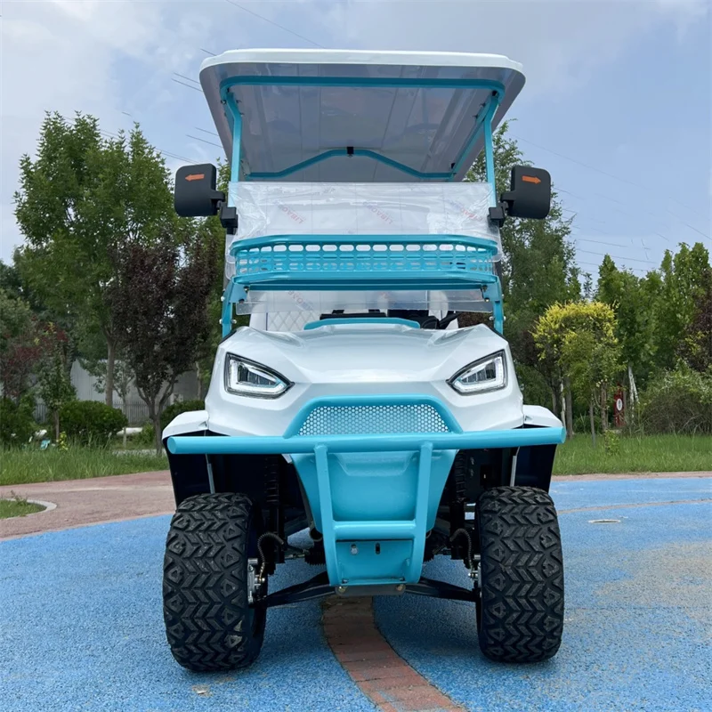 New 6 Seat Sightseeing Bus Hunting Club Golf Cart Electric Golf Buggy Electric Scooter Adults