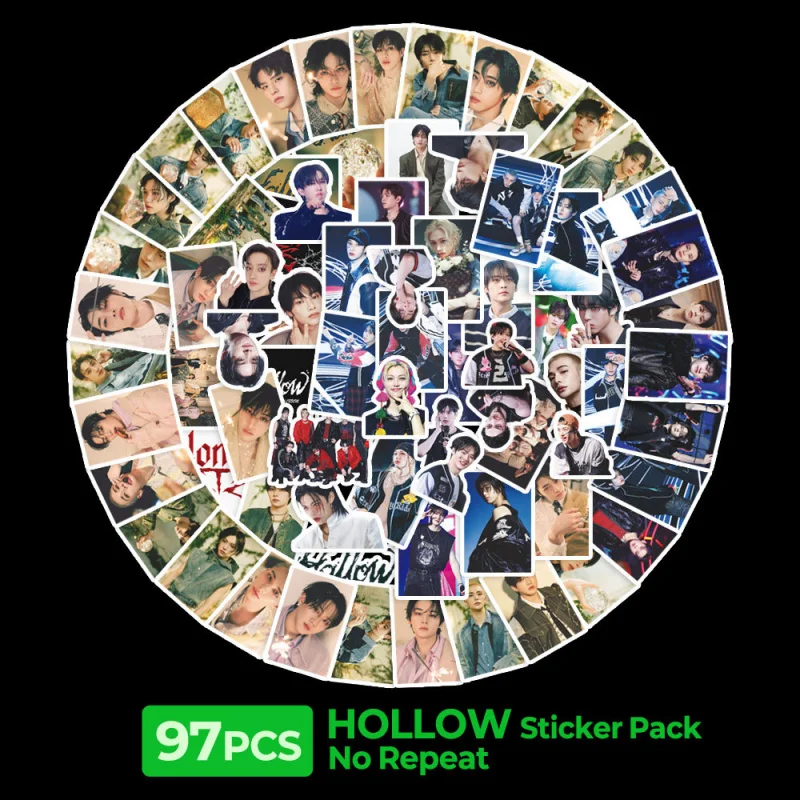 

Spot Goods97ZhangKPOPBoy bandSKNew productHollowSupporting decoration photo sticker of a real person SKIDSGraffiti Stickers