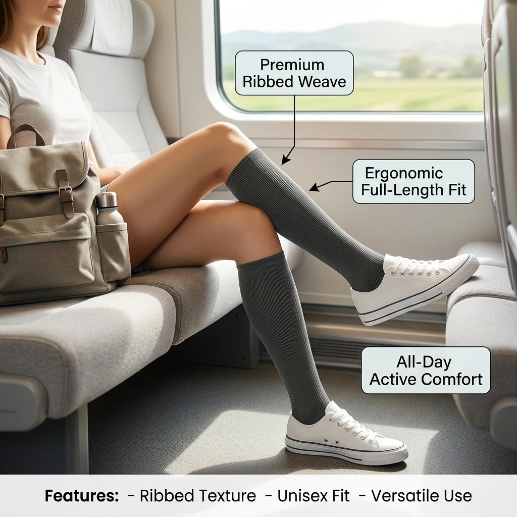 

Gray Pure Color Flat Socks - Minimalist Style Breathable Soft Skin-Friendly Anti-Slip Suitable for Various Shoes Trendy Everyday