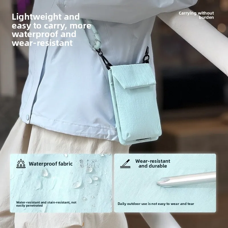 New Fashion Small Crossbody Phone Bag for Women Shoulder Vertical Zipper Pouch Casual Travel Daily Work Street Trend view 4