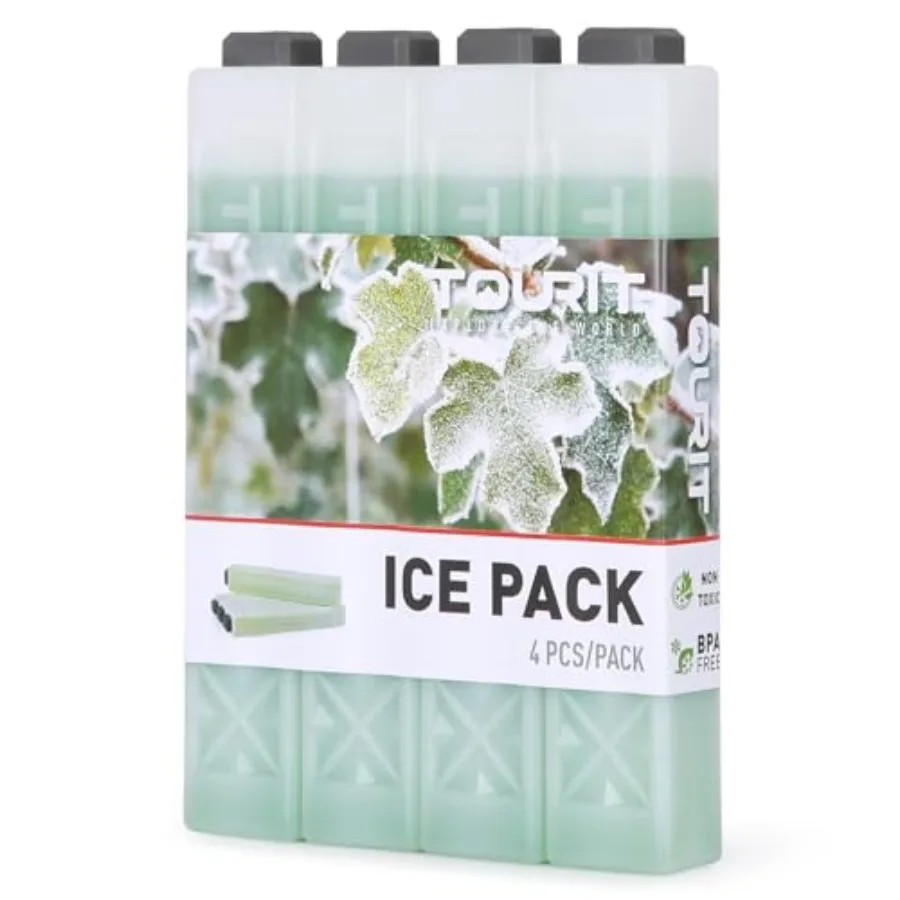 Ice Packs for Coolers Reusable Long Lasting Freezer Packs for Lunch Bags/Boxes, Cooler Backpack