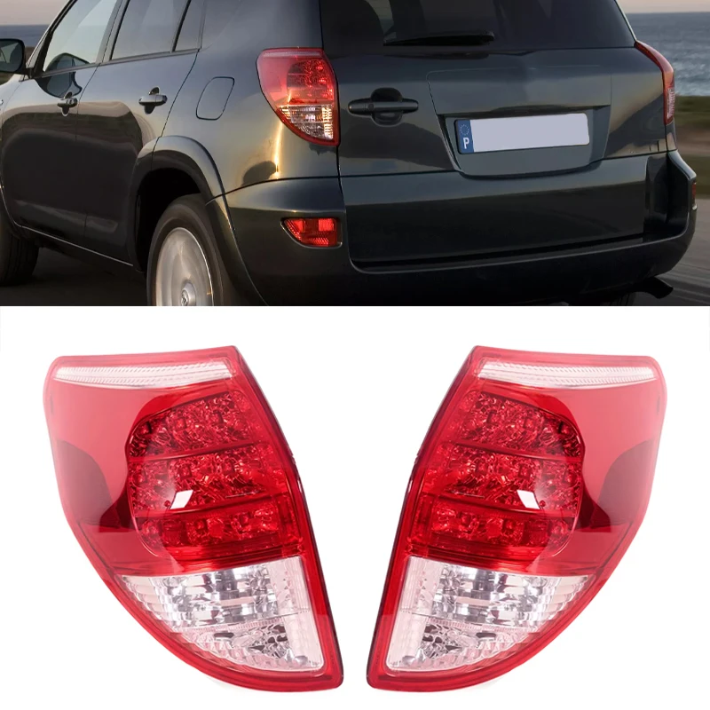 

Car Rear Bumper Tail Light Assembly For Toyota RAV4 2005 2006 2007 2008 Brake Lamp Cover Housing Taillight Car Accessories
