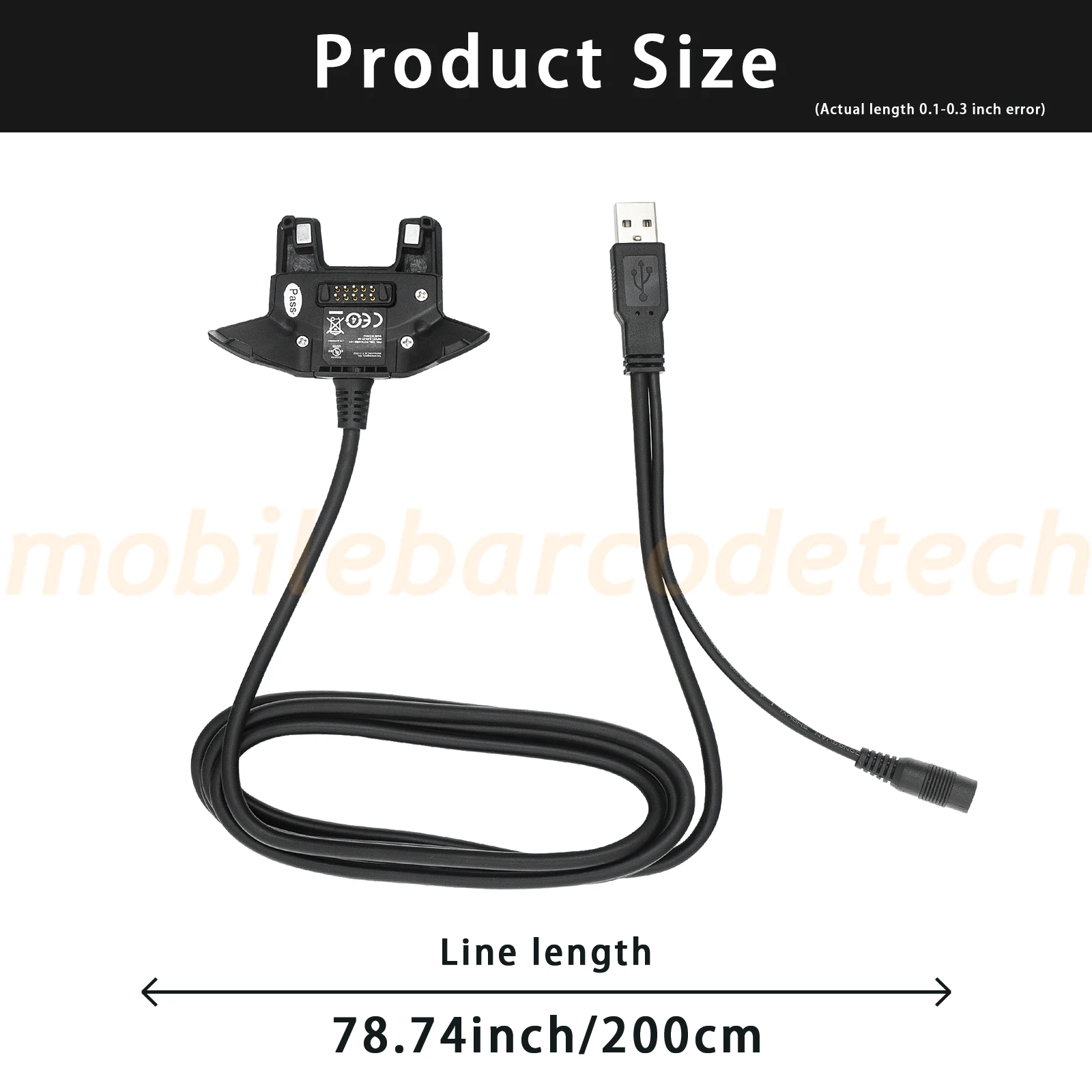 

CBL-TC7X-USB1-01 USB-кабель для зарядного устройства для зебры Motorola символ TC70X TC70 TC75