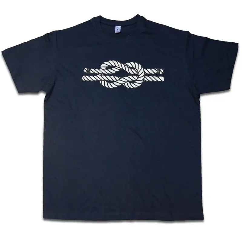 SAILOR'S KNOT III T shirt Bowline Nautical Sailor Slash Oldschool Tattoo Flash