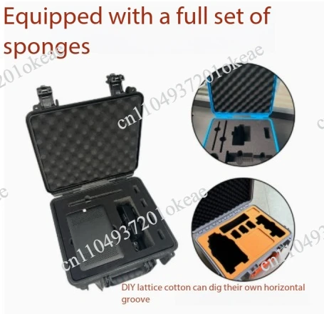 Plastic Organizer Suitcase Tool Case Tools Packaging Waterproof Hard Carry Case Portable Tools Storage Box Professional Tool Box