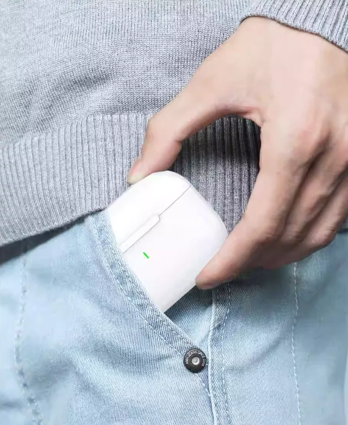 سماعات بلوتوث أصلية من Air pro مزودة بتقنية البلوتوث 5.3 سماعات أذن للألعاب لهاتف iPhone Apple Xiaomi Android