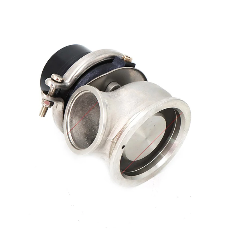 50MM  Wastegate Turbo External Kit With V-band Flange & Clamp Universal Turbo External Waste Gate For Turbo Manifold