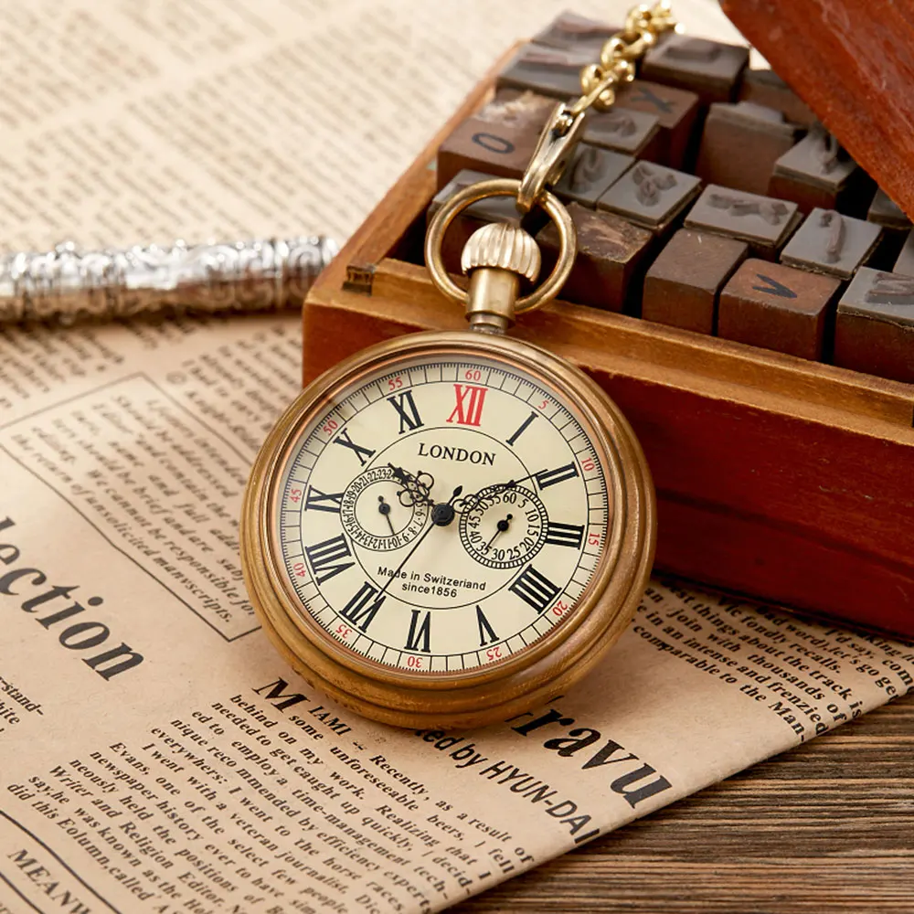 vintage-copper-train-london-design-handmade-mechanical-pocket-watch-for-men