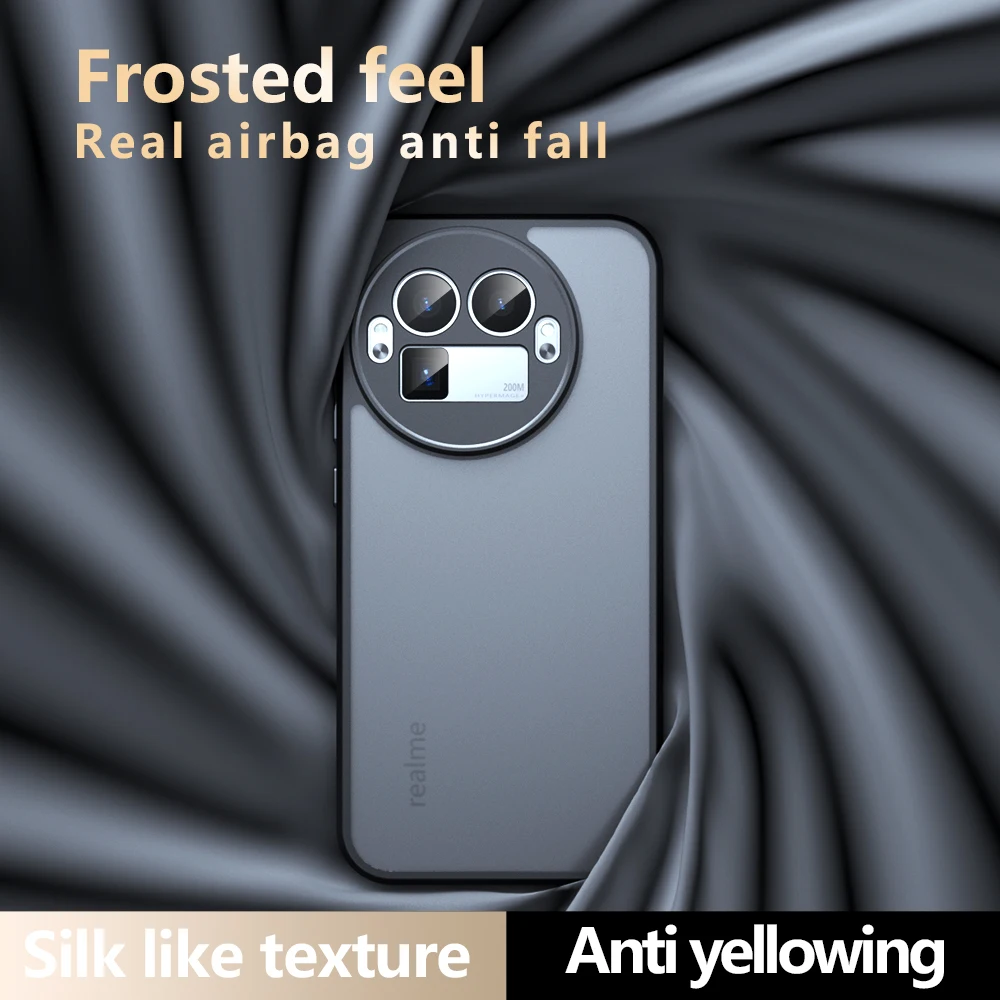 Skin Sensation Airbag Anti Drop Case Cover for Realme GT 8 Pro Mircropyle Back Case Cover Realme GT 7 7 Pro Fundas Realme GT 8