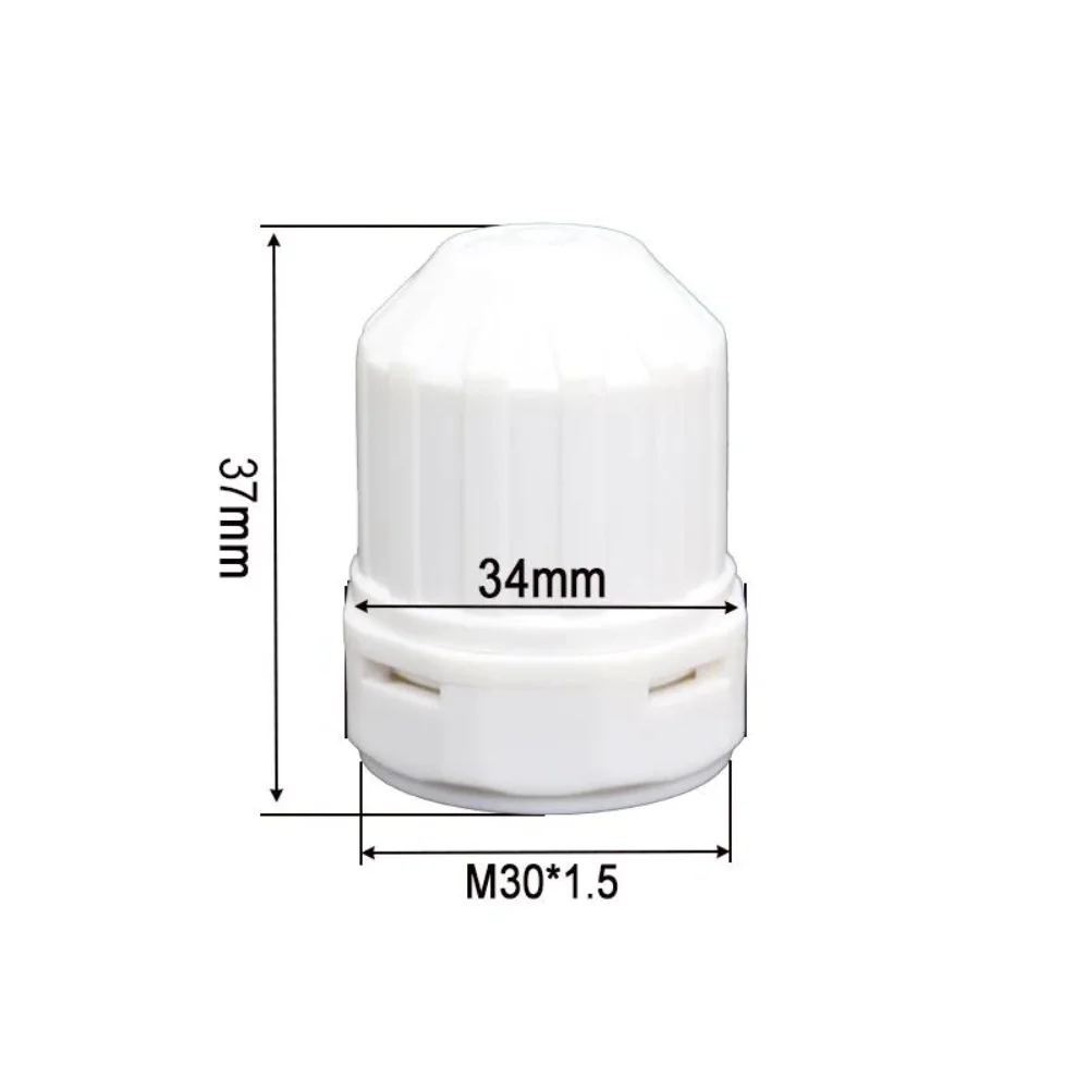 Manifold Valve Core 12'' M30x1 5 Automatic Spring Return Needle Valve for Precise Heating System Adjustment and Leak Prevention