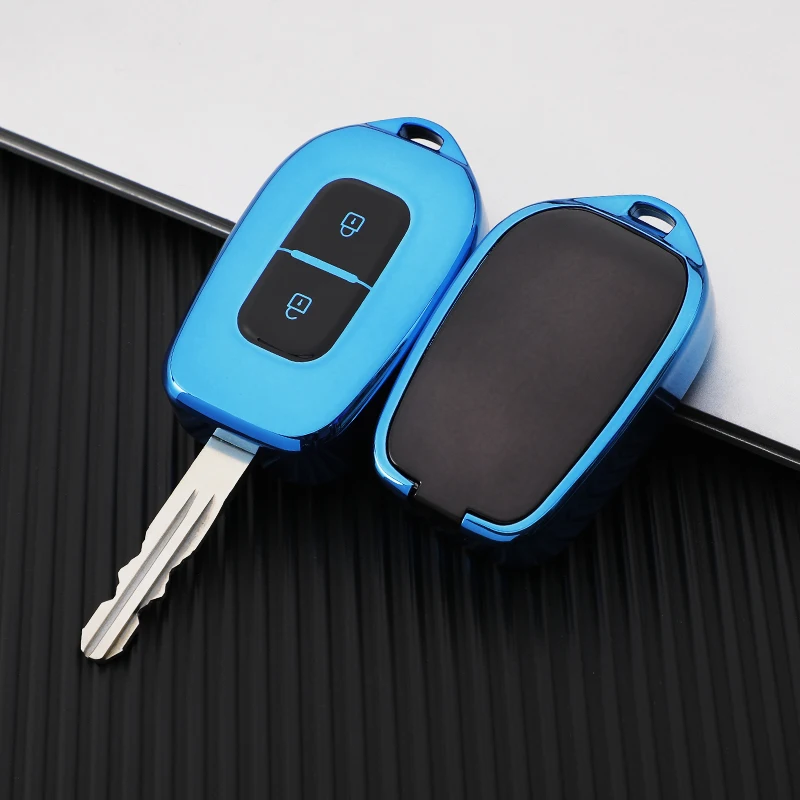 Key Case for Dacia Sandero Stepway Logan Duster for Renault Duster Dokker Logan Stepway Clio 5 SS2 Renault TWingo Cover