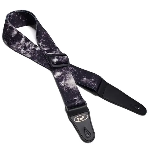 Galaxy Star Pattern Guitar Strap P&P