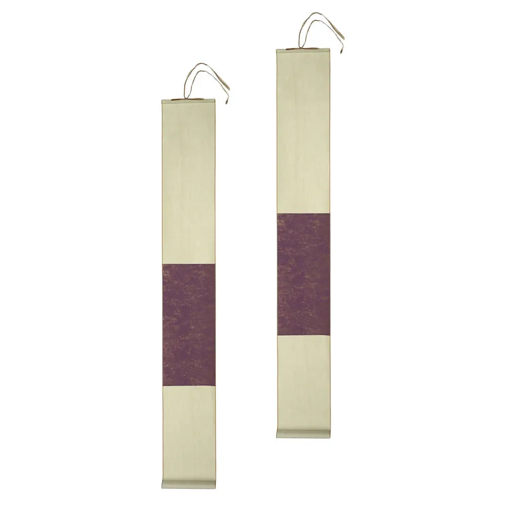 

2Pcs Art Wall Scroll Xuan Paper for Calligraphy Painting Writing Practice High Absorbency Rice Paper Ideal Gift for Artists