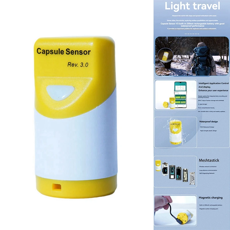 DN-Three-Axis Acceleration Sensor Capsule Sensor V3 ESP32S3 Development Board Wifi+BT Lorawan For Arduino